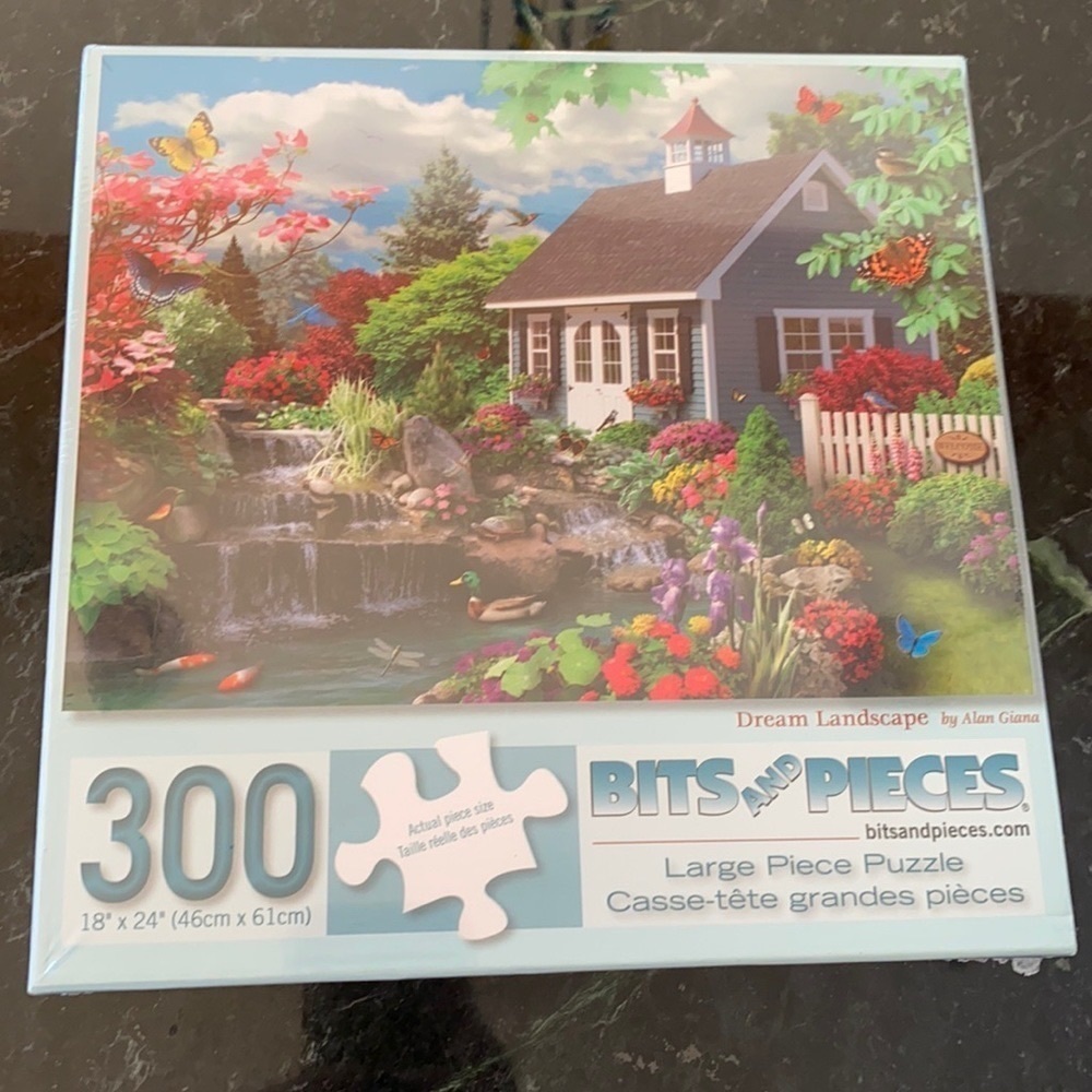 Bits and Pieces 300 Piece Jigsaw Puzzle Dream Landscape NEW - Picture 7 of 7